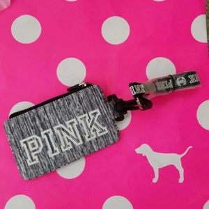 Victoria’s Secret Pink Lanyard & Cardcase